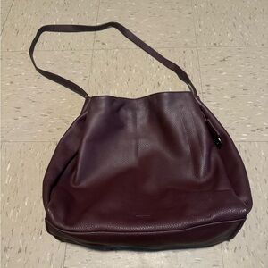 Tumi Deep Purple Leather Hobo Bag - Georgica Jody’s convertible tote